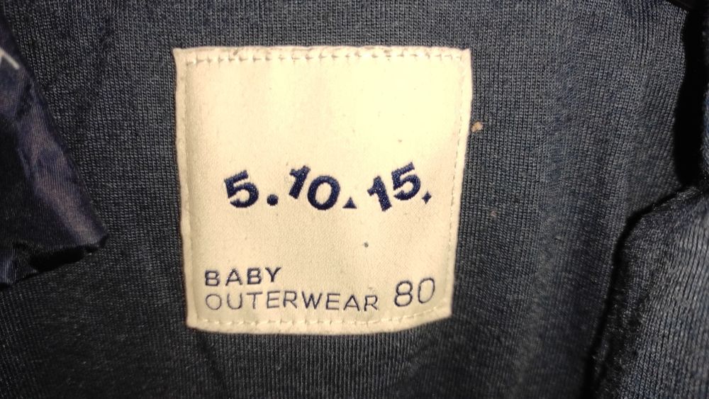 Kombinezon 5.10.15, rozmiar 80