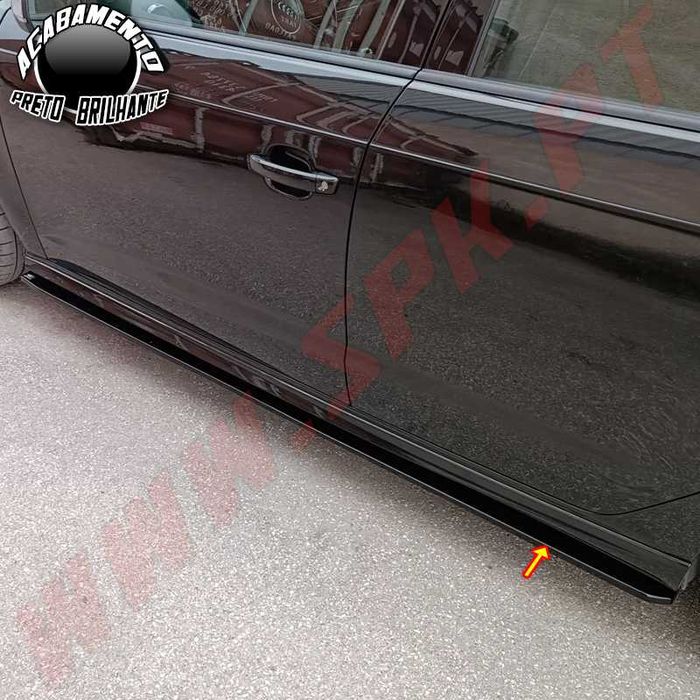 [PORTES GRÁTIS]* Extensão Embaladeiras Audi A3 S-Line / S3 8VA