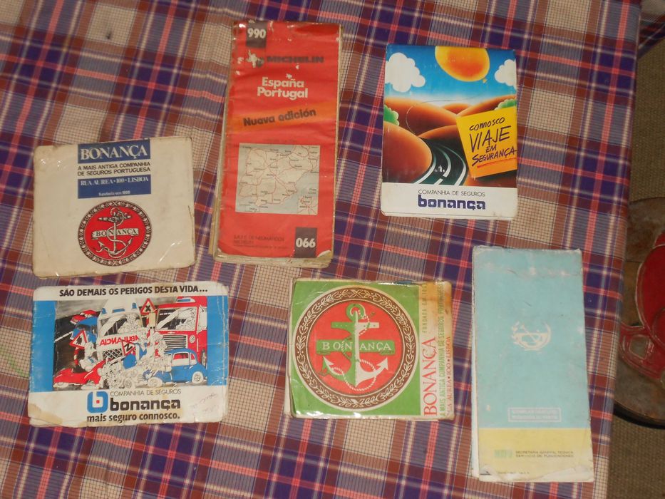 Mapas estradas antigos ACP e outros anos 70 - 80