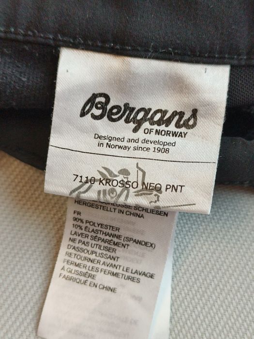 Bergans Krosso Neo spodnie outdoorowe męskie rozmiar M