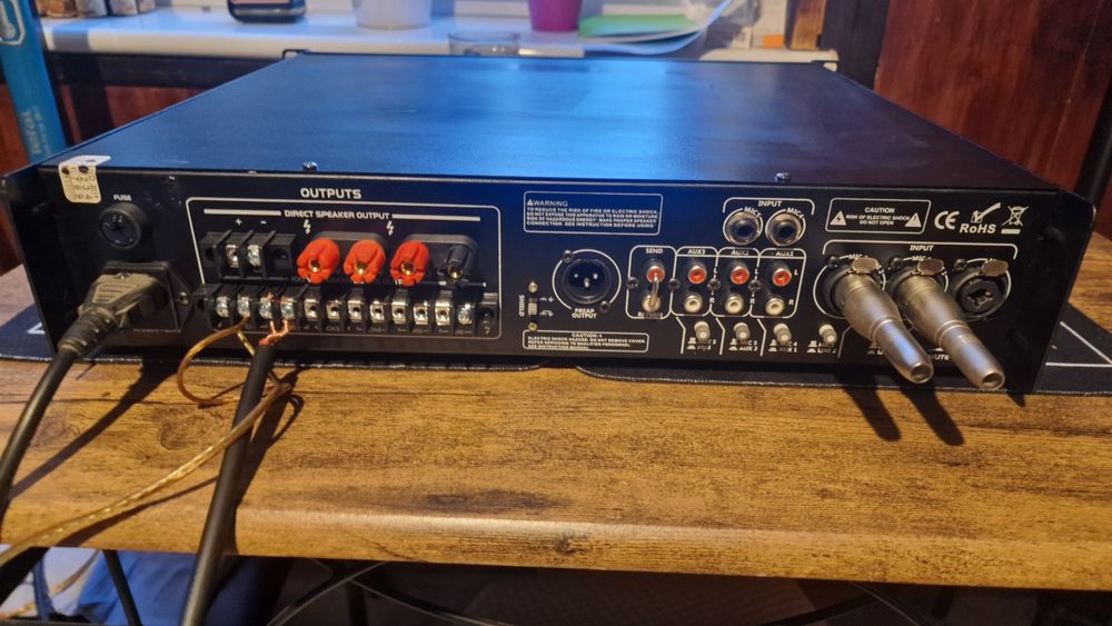 Wzmacniacz RH Sound DCB-250BC | 250W | 6 Stref | Bluetooth/USB