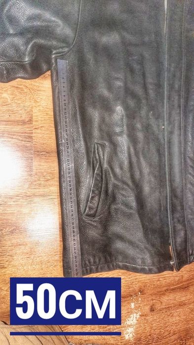 Куртка кожаная мужская 9ХL