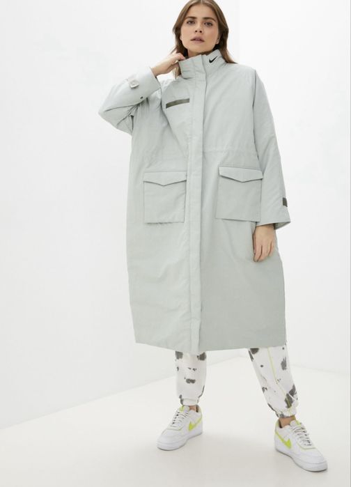 Пухове пальто-ковдра оверсайз