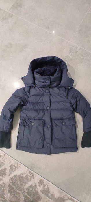 Granatowa zimowa kurtka damska Esprit • rozmiar 34 • ciepła i lekka