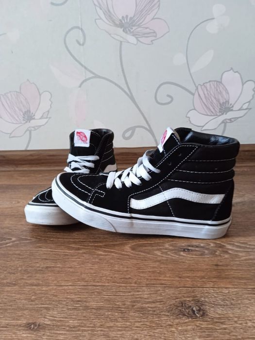 Оригінальні кеди Vans з натуральної шкіри