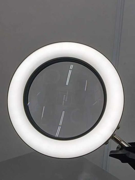 Ring Light de Mesa Com Braço Extensível