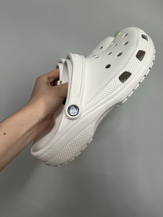 Крокси білі crocs classic 40 41 нові уцінка