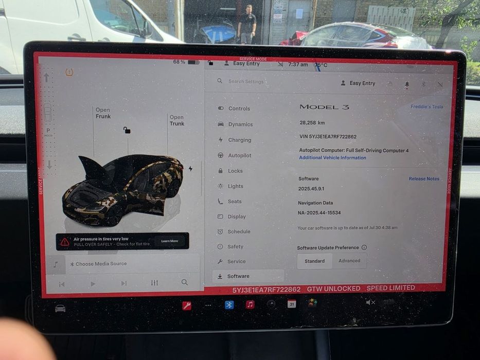 Високовольтна батарея 60квт LFP 2024р Tesla Model 3