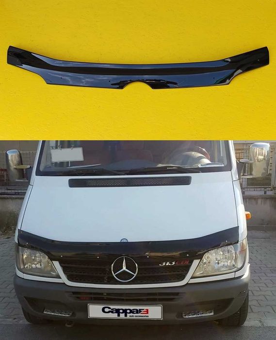 Мухобойка Дефлектор на капот на Mercedes Sprinter Спринтер 00-06р