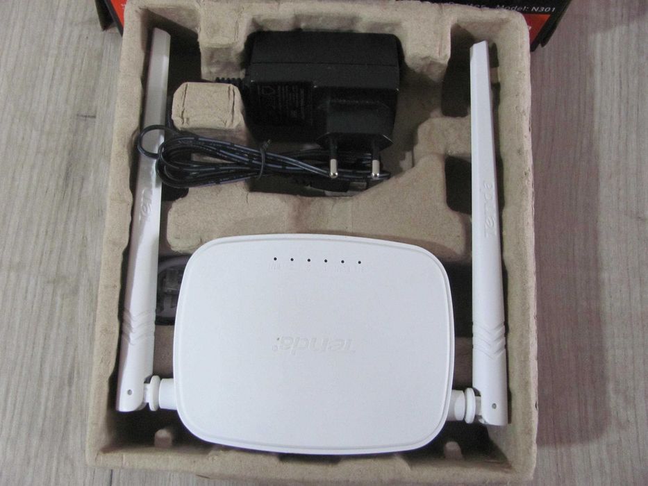 Router bezprzewodowy Tenda N301 (xDSL; 2,4 GHz)