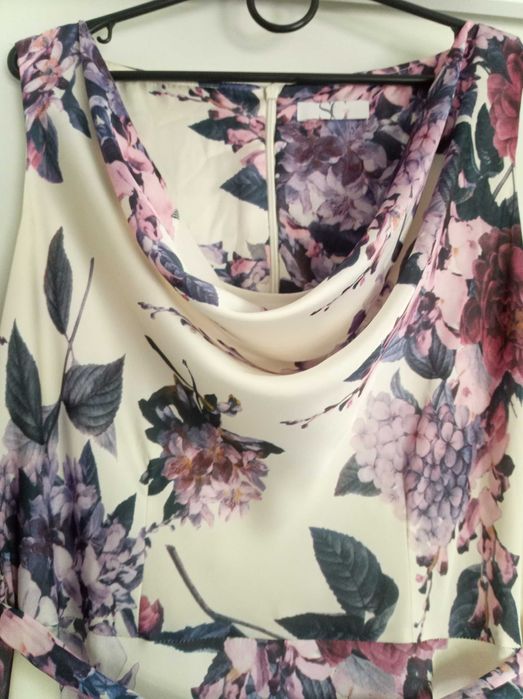 Sukienka na wesele, chrzciny w kwiaty 40/42