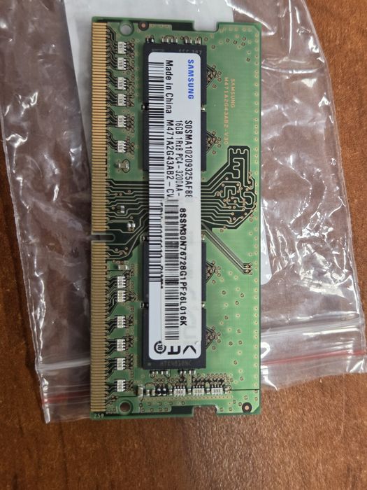 Pamięć RAM 16gb Samsung DDR4 3200MHz