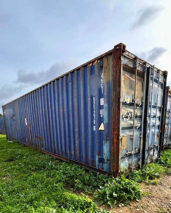 Contentor Marítimo 12 Metros Altura Extra (40 pés HC)