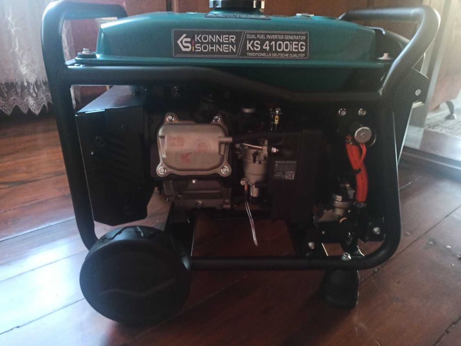 Генератор інверторний бензин-газ Könner & Söhnen KS 4100iEG 4 кВт