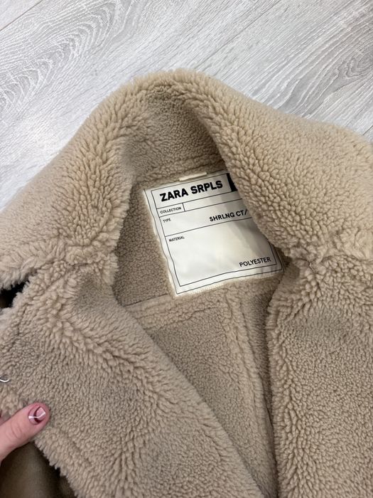 Дубленка коричневая Zara special