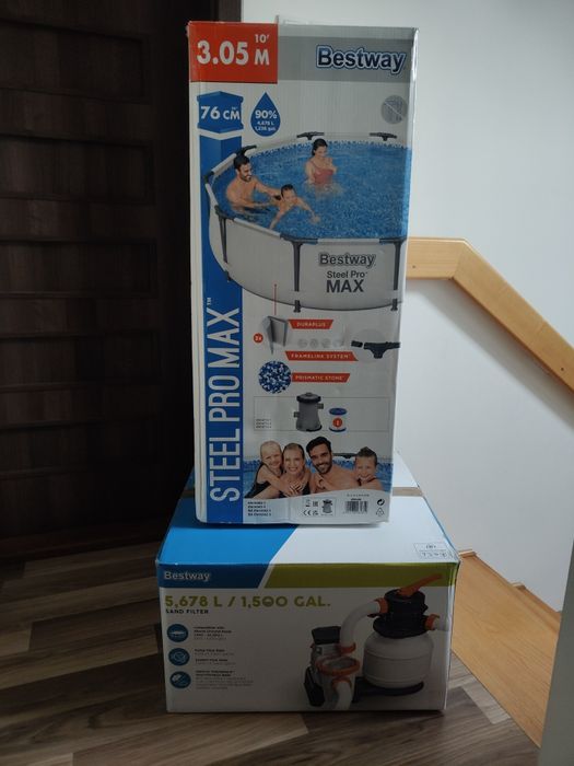 Basen Bestway 305x76 filtr piaskowy