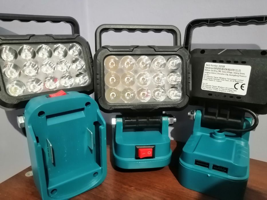 Фонарь светильник на АКБ Makita