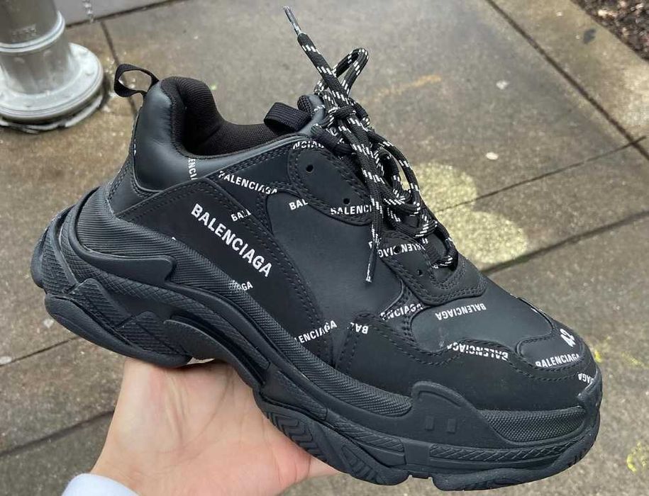 Balenciaga Triple S Allover Logo r.42 Kędzierzyn-Koźle