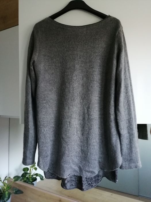 Sweter damski szary L/40/12 New Fiamma