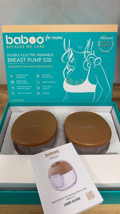 Продам молоковідсмоктувач Baboo Electric Wearable Hands-free Breast Pump