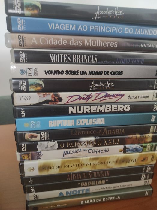 Coleção de DVDs - Filmes raros e documentários