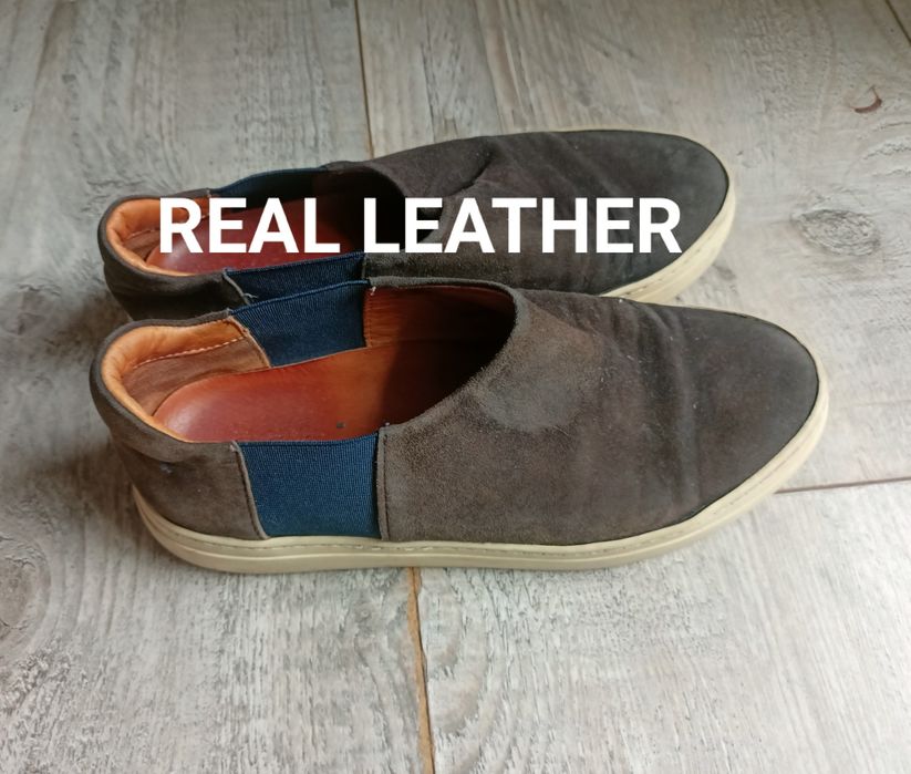 Wsuwane buty skórzane COS, rozmiar 37