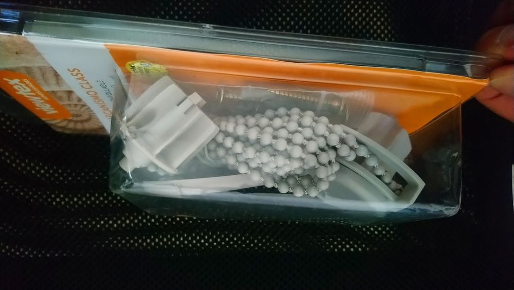 Enrolador de estore cinza