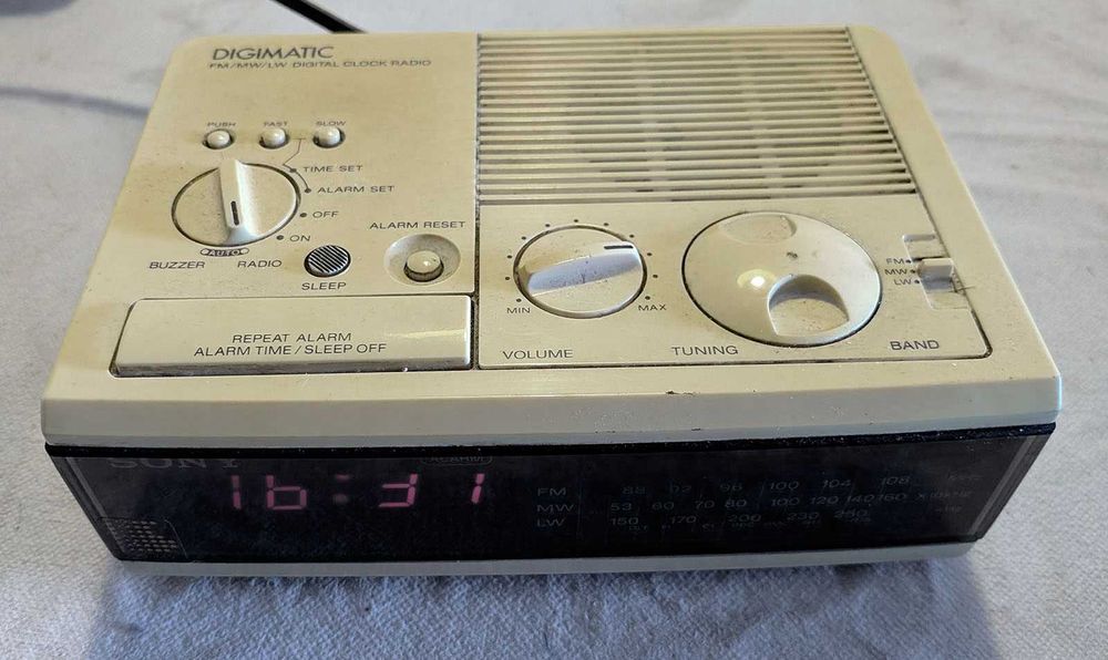 Rádio Sony Digimatic AM/FM Digital