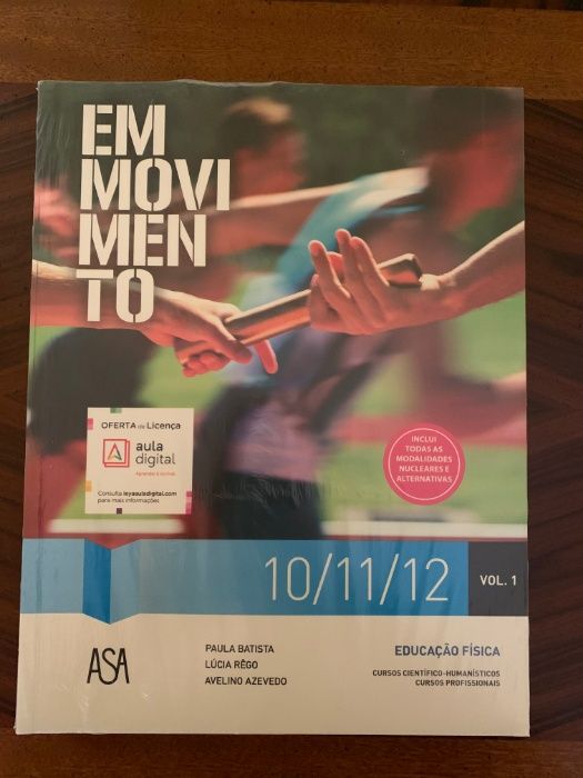 Livro Escolar 10º / 11º / 12º Anos Em Movimento (Volume 1 e 2)