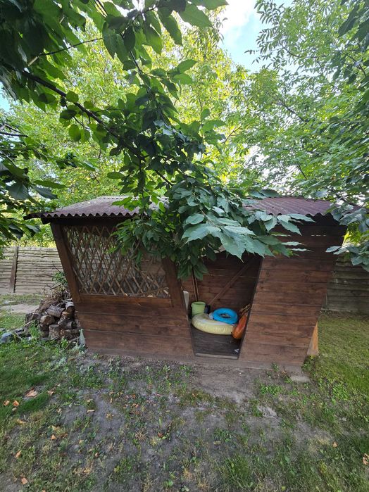 Продам деревянную беседку/альтанку.