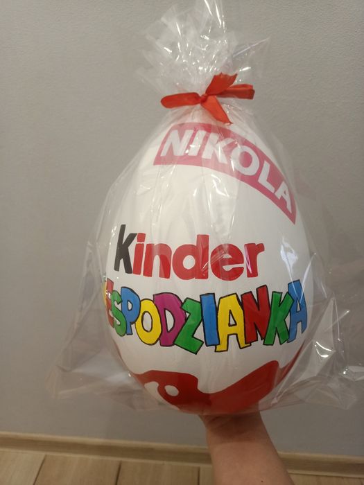 Duże jajko prezent