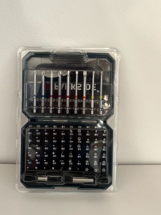 Kit Parkside Novo – Bandeja Magnética + Caixa de Bits 71 Peças