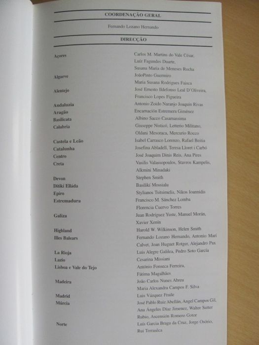 Guia dos Itenerários Culturais das Regiões da Europa