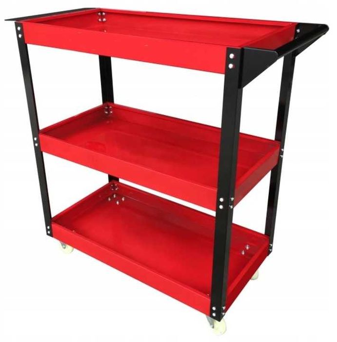 Візок інструментальний підкатний (3 полиці) для  СТО Silver S11630