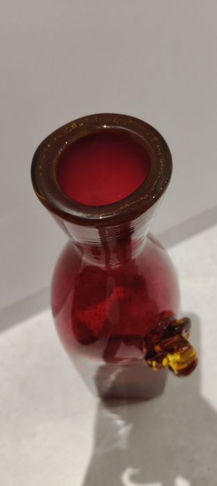 Rubinowa butla z uchem Z. Horbowy