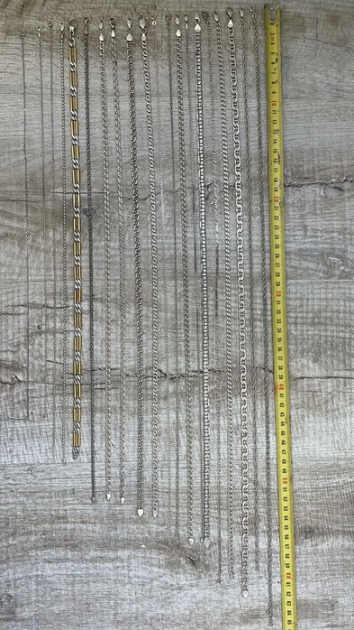 Срібло 925 вироби. Ланюг браслет перстень