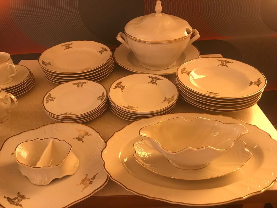 Сервіз столовий та чайно-кавовий "слоновка" BERNADOTTE поштучно