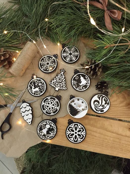 Колекція різдвяних та новорічних іграшок!