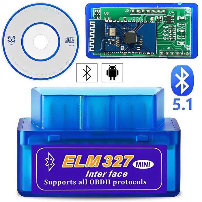 Автосканеры диагностические ELM 327