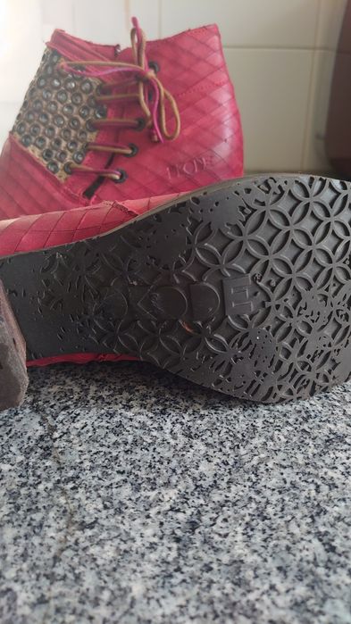 Botins em pele natural DKODE nonos