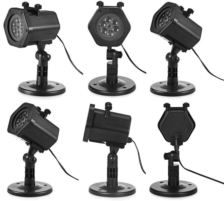 Projektor Laserowy Led 12w1 do Dom Świąteczny Star Ogrodowy STUDNIÓWKA