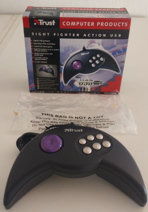 Comando de jogos Trust Sight Fighter Action USB