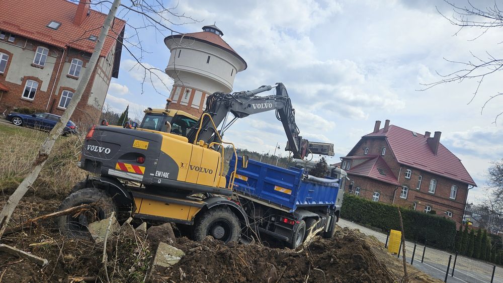 Usługi koparką 16ton