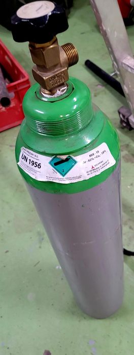 Butla 8l  co2 - argon mix do migomatu.