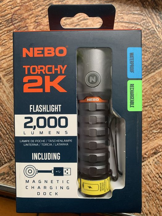 Ліхтар ручний Nebo Torchy 2K 2000 люмен