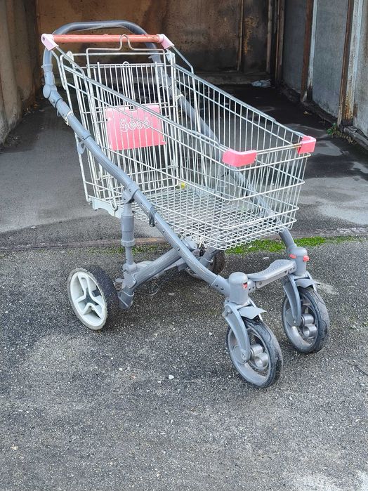 Тележка для супермаркета (хозяйственная, складская, грузовая)