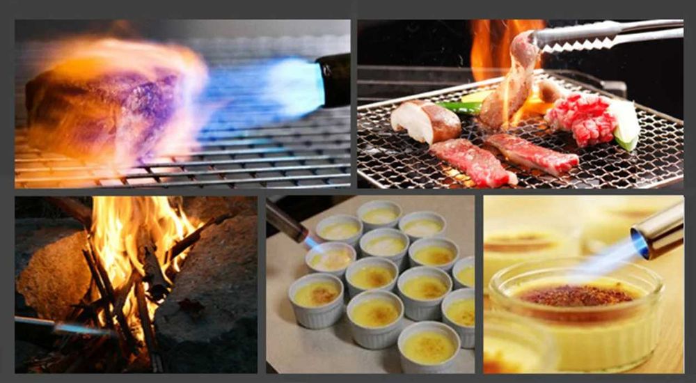 NOWE! Ręczny palnik gazowy JET 1200C do opalania karmelizowania