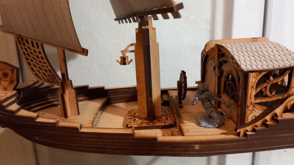 Barco élfico para Dungeons and Dragons / RPG (TTCombat]64739504796929121