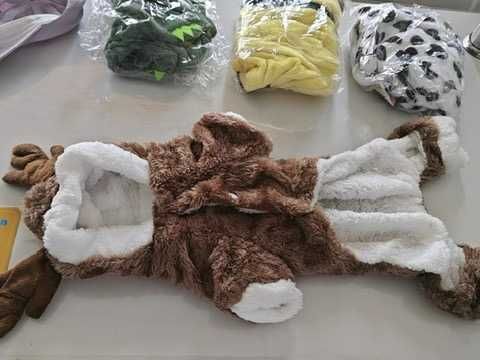 Colete de Natal em malha para animais de estimação