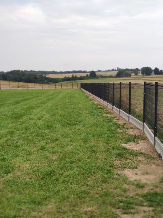 Ogrodzenie panelowe 3d brama bramka płot kolor ocynk  solidny montaż